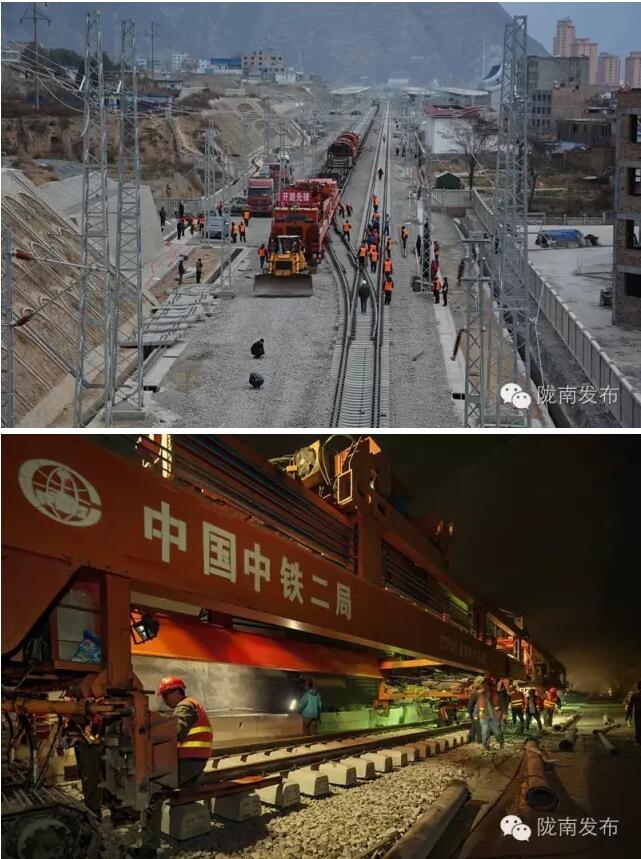 蘭渝鐵路最新進(jìn)展！除胡麻嶺隧道外已全線鋪通