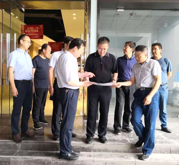 隴南市委常委、組織部部長楊郃調(diào)研指導市龍江城鄉(xiāng)發(fā)展集團公司黨建工作