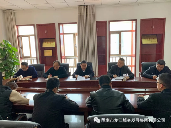 市龍江集團(tuán)傳達(dá)學(xué)習(xí)市委四屆十次全會暨市委經(jīng)濟(jì)工作會議精神